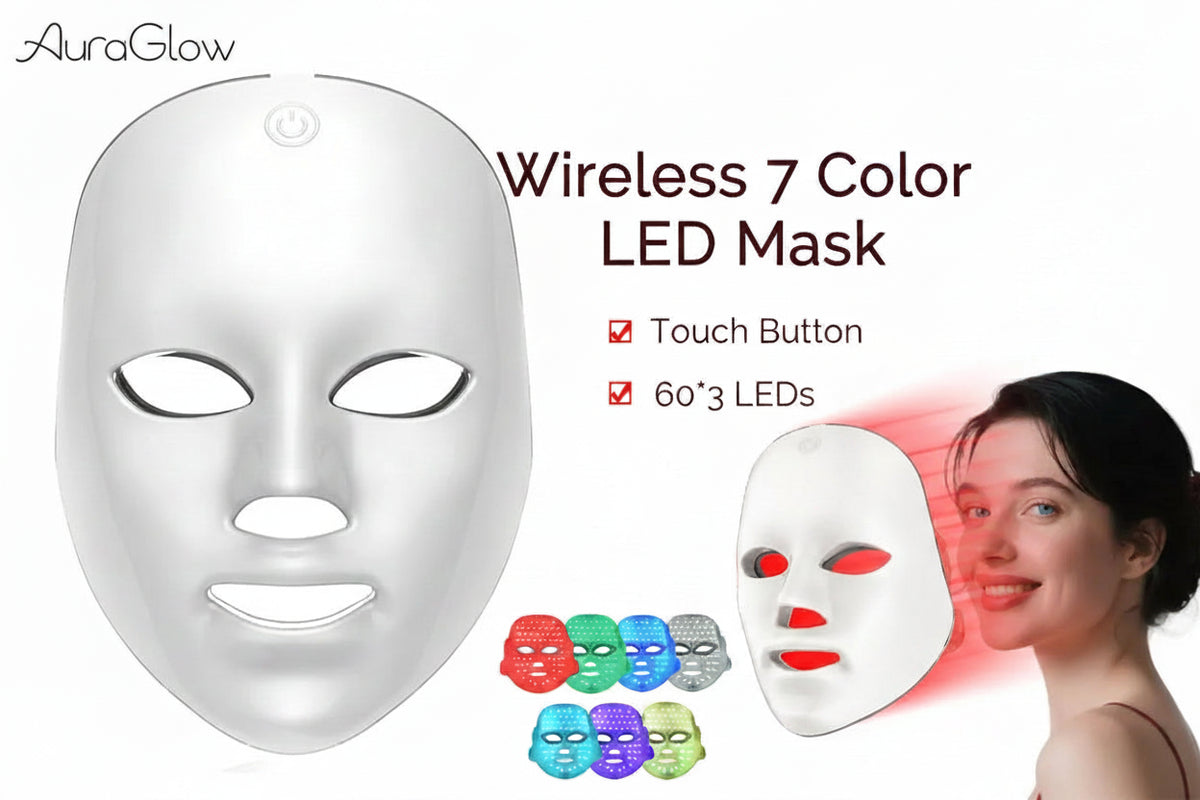 AuraGlow LED Beauty Mask